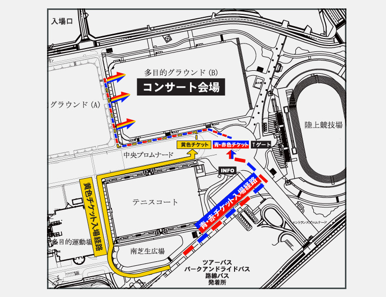 宮崎会場図