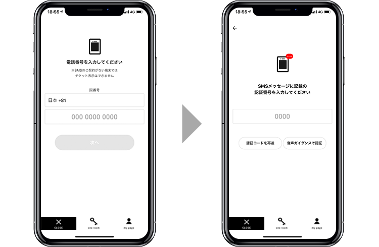 back number APP 電子チケットの受け取り方法 | チケプラ