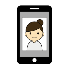 Unacceptable face photo images: photos of ID or printed photos taken with mobile phones